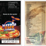 Pizzeria Rico Menu