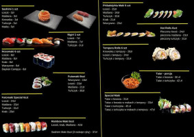 Sushicat menu