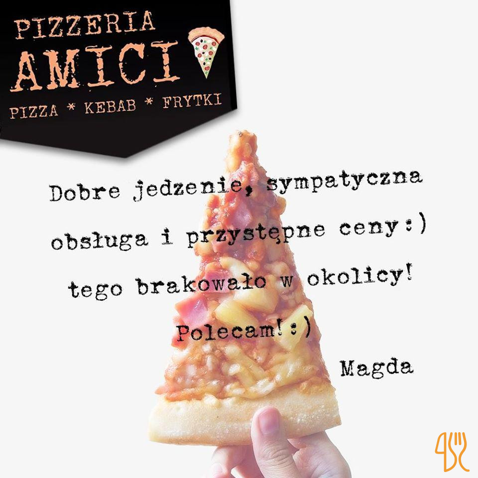 Pizzeria Amici Menu