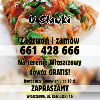 Pizza U Sławki menu