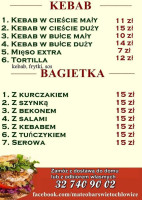 Mateo Świętochłowice menu