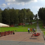 Pejzaż Dom Weselny Na zewnątrz
