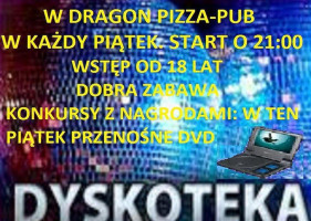 Dragon Pizza Pub Agnieszka Kulesza menu