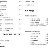 Manufaktura Smaku Letnia Strefa Chillout Menu