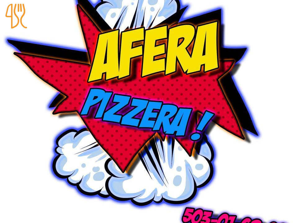 Afera Pizzera Menu