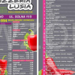 Pizzeria Lusia Carte