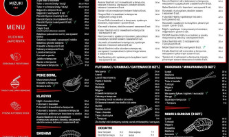 Lucky7 Sushi Dąbrówka menu