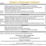 U Zosi Menu