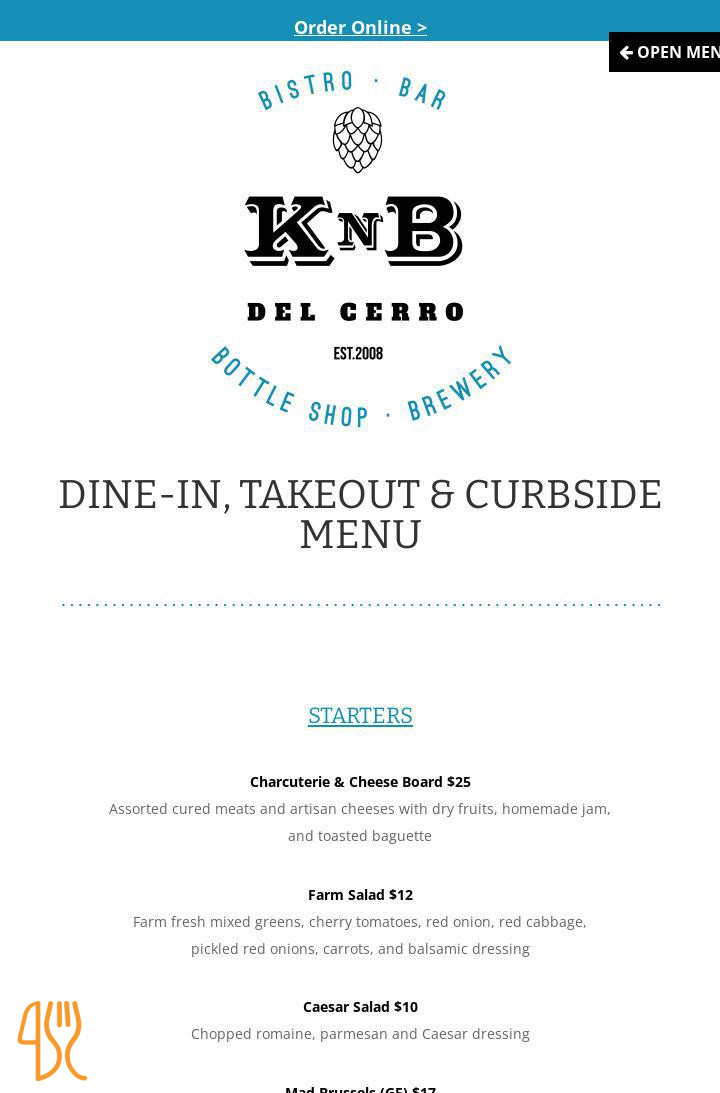 Gastrofaza Menu