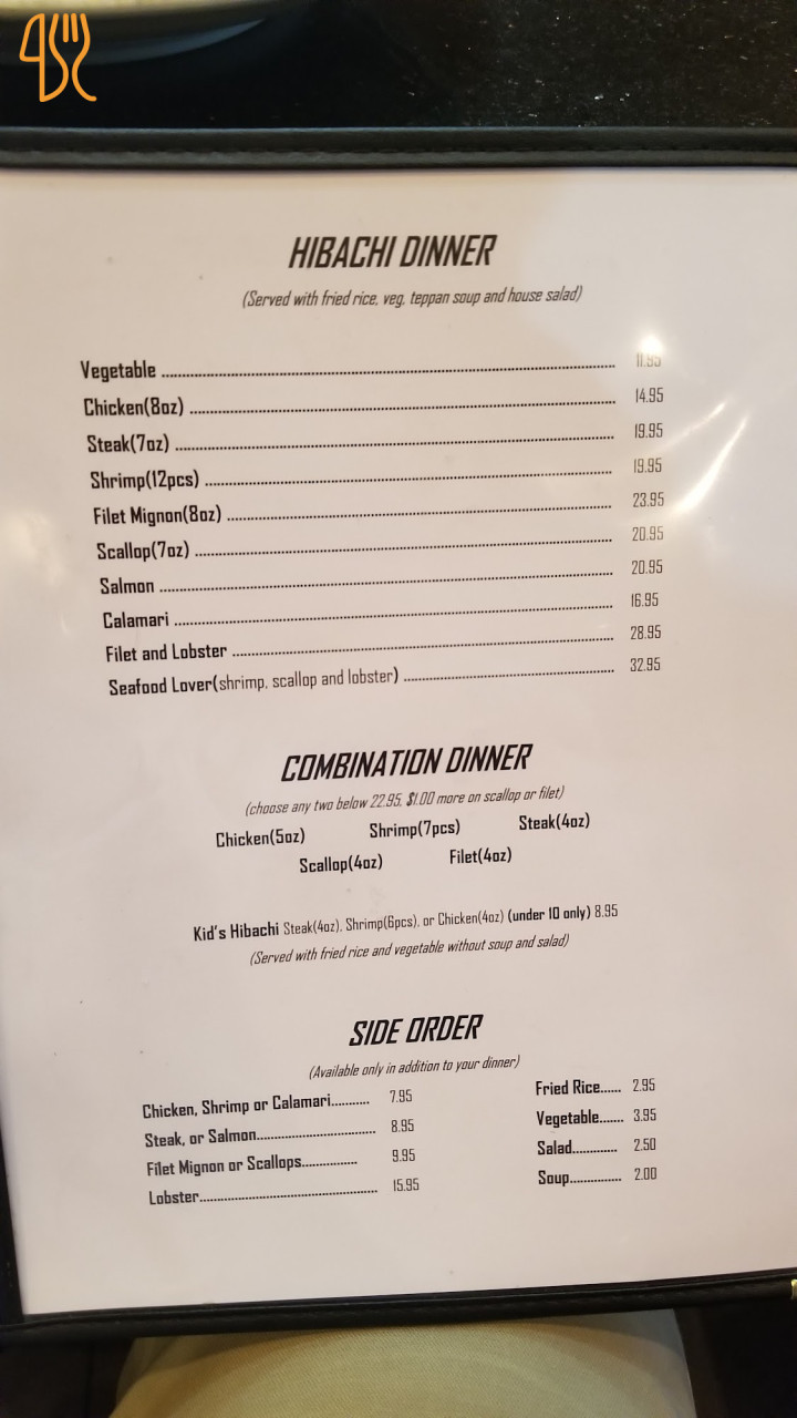 Bianco Pizzeria Menu