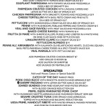Restauracja Bar Awaryjny Menu