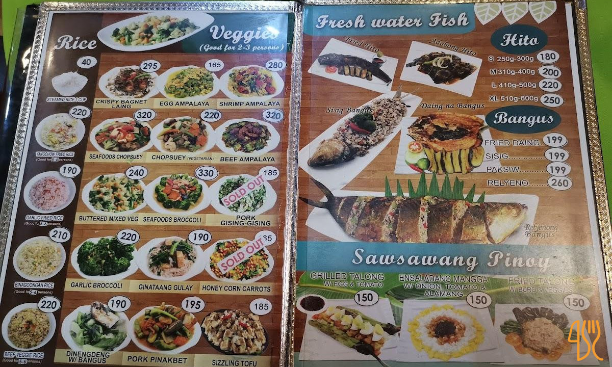 Catering Łk Wisiorek Menu