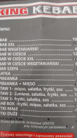 King Kebab Jordanów Ul 3maja 3 menu