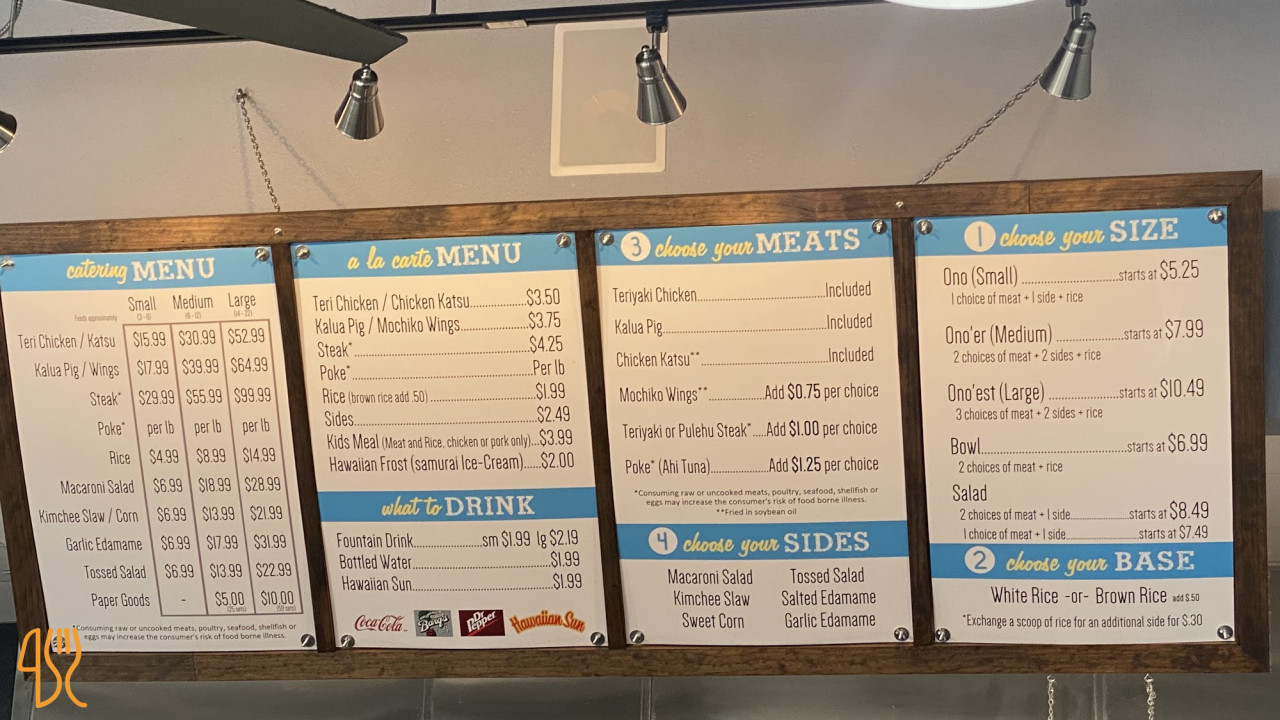 Róża Wiatrów Menu