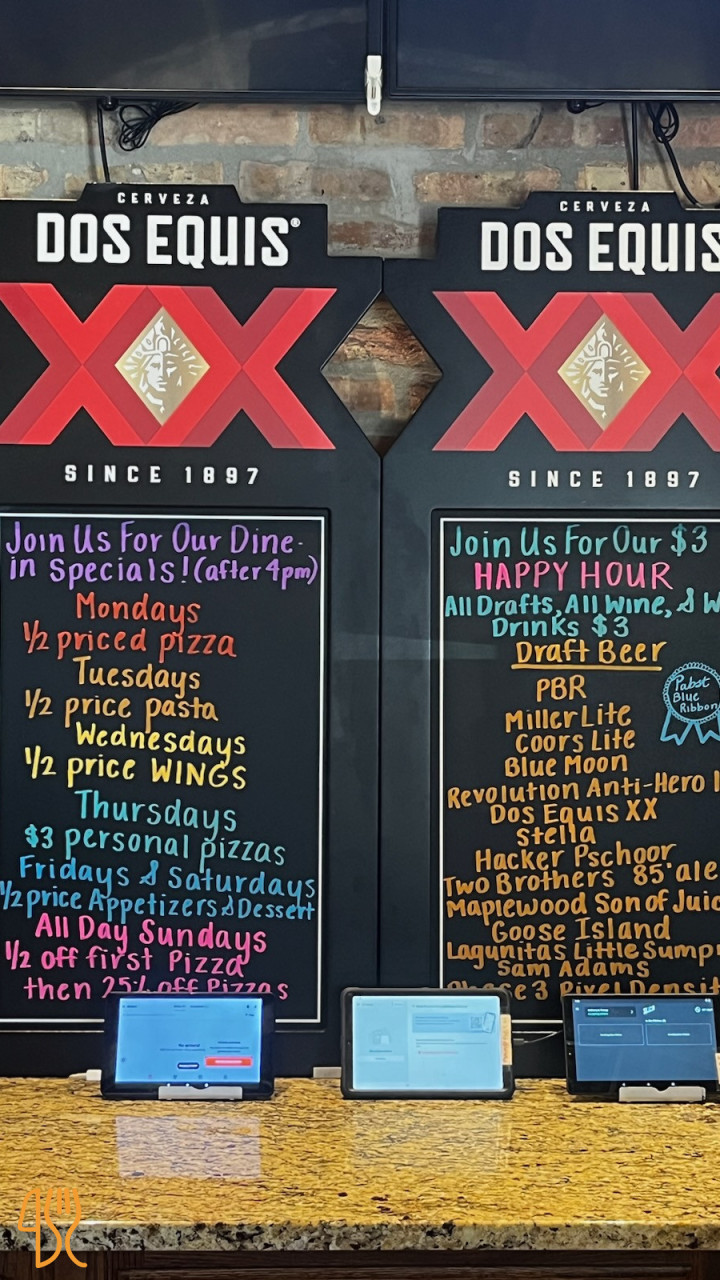 Pizzeria Verona Menu