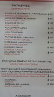 Prowansja Nasza menu