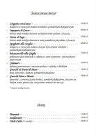 Basilico menu