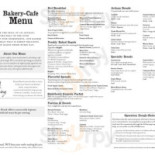 Wild Bean Cafe Menu
