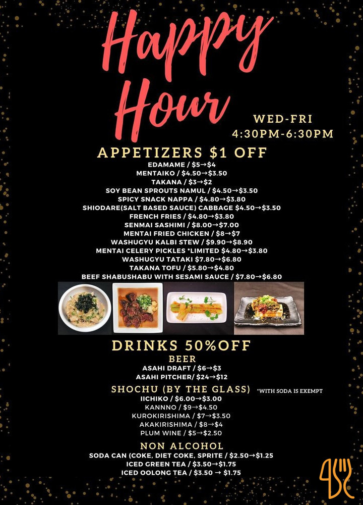 Shocco FHU Katarzyna Gorczyca Menu