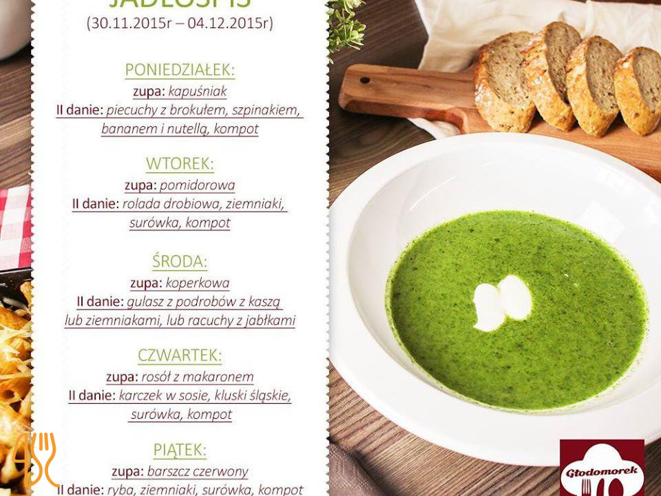 Kuchnia Głodomorek Menu