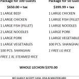 Profesor Burger Carta