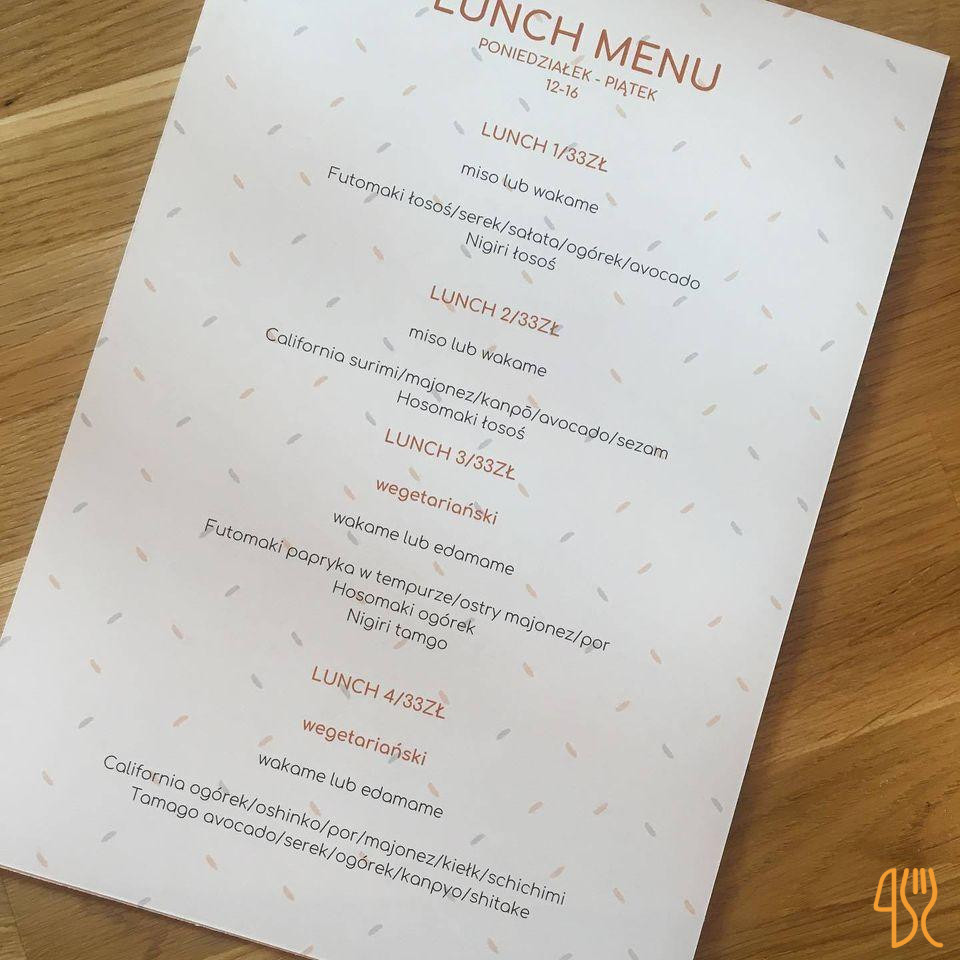 Sushi Hachiko Menu