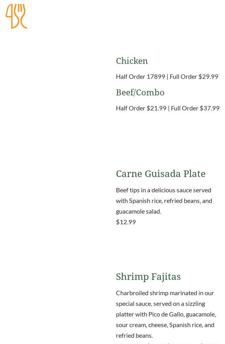 Browar Polnocny Menu