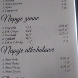 Gospoda U Karola Menu