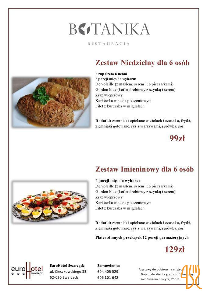 Molo Busola Menu