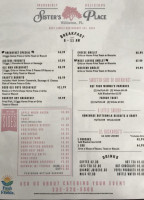 Nad Zalewem menu