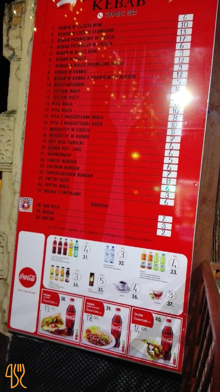 Pamukkale Altan Karaagac Menu