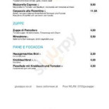 Pizzeria Tuchowska Menu