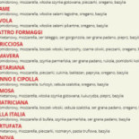 Pizzeria U Wlocha Menu