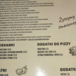 Pizza W Cichowie Menu