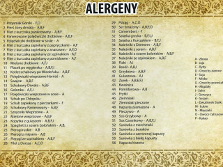 Harnasie Menu