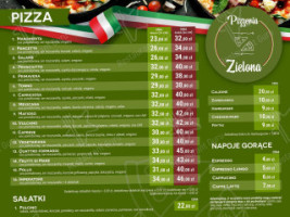 Pizzeria Zielona Maciej Flejtuch menu