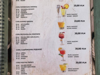 Surf Menu