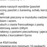 Madison Catering Carte