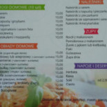 Stołówka Stacja Smaków Menu