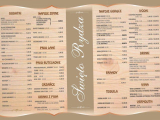 Karczma Dziurnowka Menu