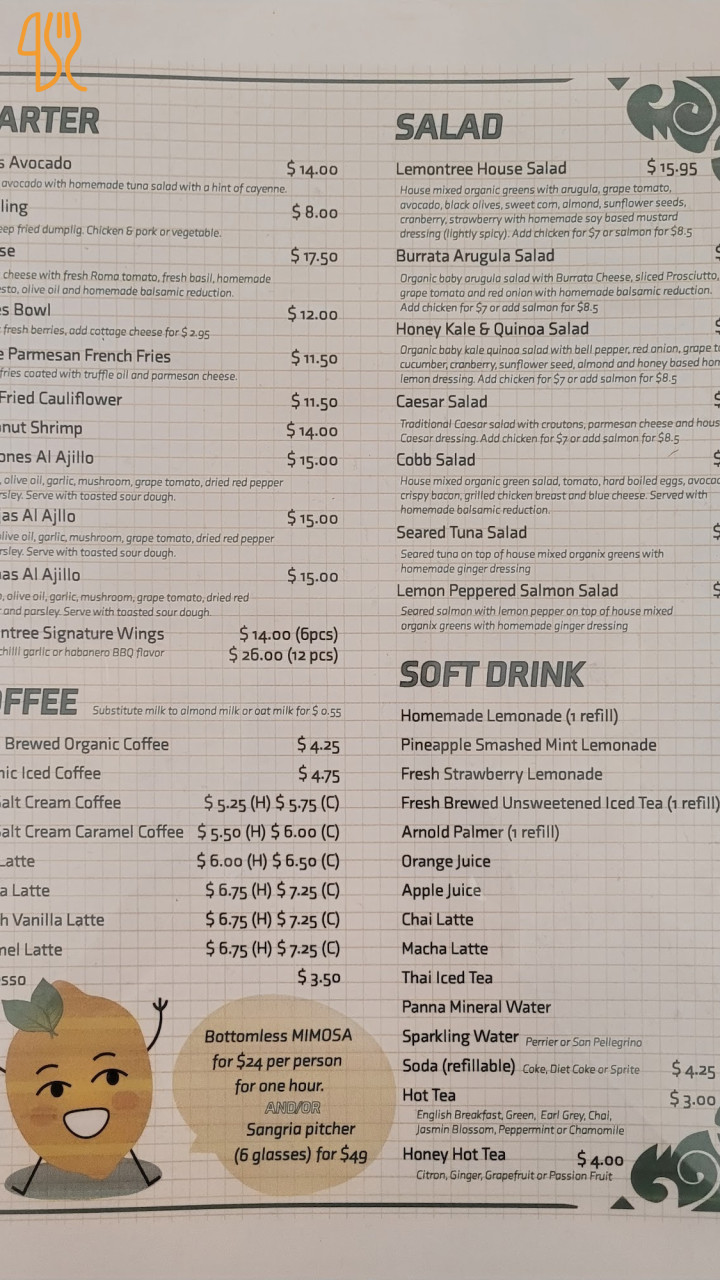 Buła&spóła Menu