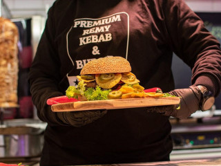Premium Remy Kebab Burger
