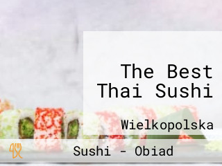 The Best Thai Sushi
