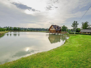 Dom Na Stawie Dębowiec Smażalnia Łowisko Imprezy