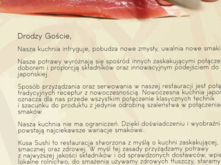 Kusa Sushi Take Away